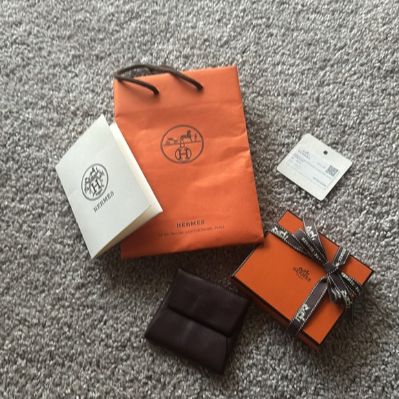 Authentic Hermés  Bastia coin pouch - Picture 11 of 13